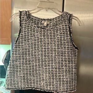 Max Studio Monochrome Knit Top